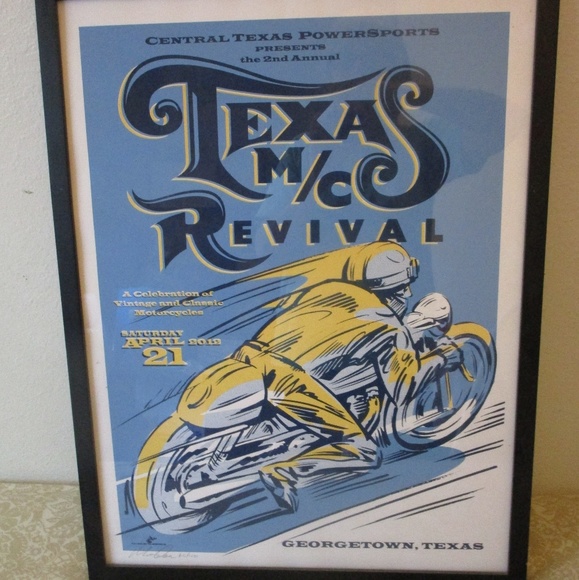 unbranded | Wall Decor | Framex Texas Mc Revival Signed Martin Cimek ...